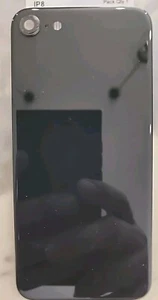 Battery Back Door Glass Cover Replacement For iPhone 8 - Black - Picture 1 of 2
