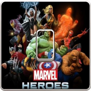Marvel Avengers Heroes Light Switch Vinyl Sticker Decal for Kids Bedroom #361 - Picture 1 of 1