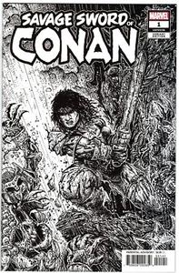 Savage Sword of Conan #1 Eastman variante 1:50 - Imagen 1 de 2
