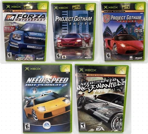 Xbox Racing Game lot Need for Speed Most Wanted, Project Gotham & Forza (5) - Picture 1 of 21
