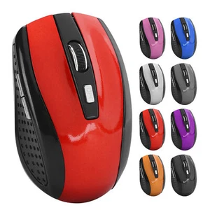 2.4G Gaming Wireless Mouse Optical Silent Mice 1600DPI 6 Key USB For Computer - Picture 1 of 30