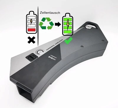 Zellentausch  Green Mover  Akku 36V 14,4Ah 16,7Ah 19Ah - Bild 1 von 3