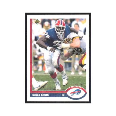 1991 Upper Deck Bruce Smith Bills #174 - Image 1 of 3