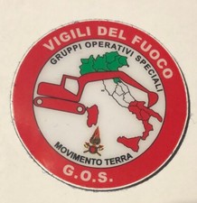 PATCH VVFF - GRUPPI OPERATIVI SPECIALI MOVIMENTO TERRA GOS