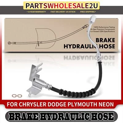 Front Right Passenger Brake Hydraulic Hose for Chrysler Dodge Plymouth Neon 2.0L - Изображение 1 из 4