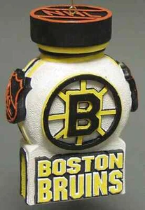 COLLEGE TREASURES BOSTON BRUINS RESINA LOGOTIPO ORNAMENTO 5"" R5 - Imagen 1 de 1