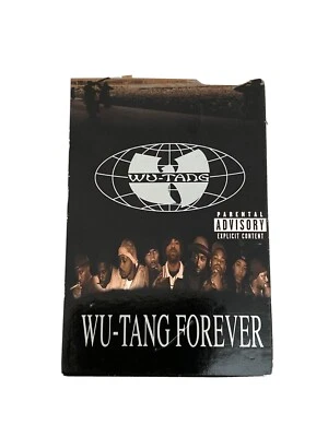 RARE Vintage Wu-Tang Clan Wu-Tang Forever Tape Cassette One and Two W OUTER BOX - Image 1 of 4