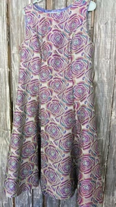 Vestido Diana Couture Iglesia Hermoso Patrón Rosa Talla 14 Usado en Excelente Condición Púrpura Lila - Imagen 1 de 10