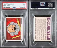 1973 Panini OK VIP Karl Marx PSA 5 #64 Pop 2