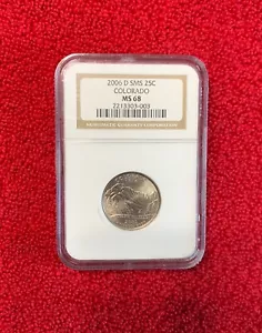 2006-D United States Colorado SMS State Quarter NGC MS 68 - Picture 1 of 2