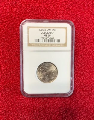 2006-D United States Colorado SMS State Quarter NGC MS 68 - Image 1 of 2