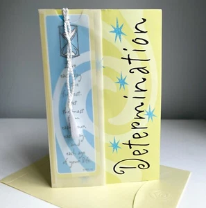 GRADUATION Card, FOR GRADUATE by American Greetings, With Bookmark + Envelope - Picture 1 of 6