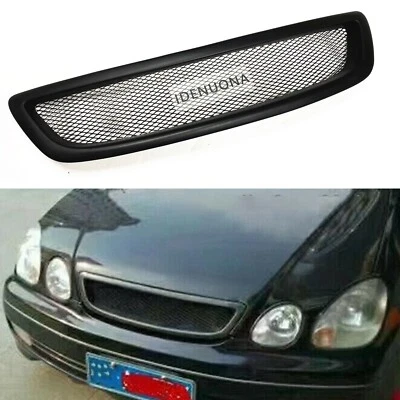 1x Parrilla de parachoques delantera para Lexus GS300 GS400 GS430 1998-2005 F Sport negro mate Foto 1 de 4