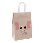 6 12Pcs Storage Paper Gift Bags Kids Animal Party Supplies