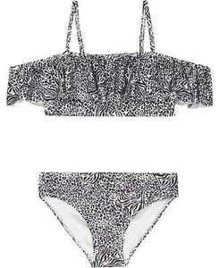 CALVIN KLEIN Big Girls Knot Bikini Swimsuit, 2 Piece Set Size: M (8-10) $46 - Picture 1 of 4