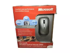 Microsoft Wireless Optical Mouse 2000 dpi1000 USB Receiver NEW - Picture 1 of 7