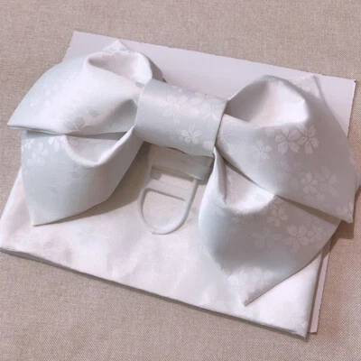 日本风格原创和服腰带五颜六色的腰带蝴蝶结宽紧身胸衣腰带 — 第 1/4 张图片