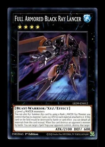 YuGiOh Duels From the Deep Full Armored Black Ray Lancer LED9-EN012 NM/MT - Picture 1 of 1