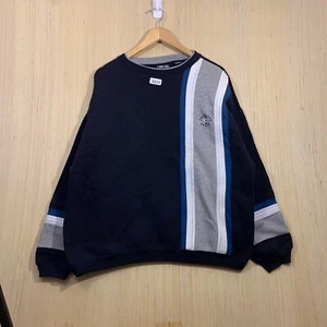 Vintage Cherokee Sweater Adult Extra Large Black Long Sleeve Men's Pullover 90s - Picture 1 of 11