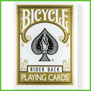 Mazzo Carte da Gioco BICYCLE GOLD Poker Playing Cards Bycicle Trucchi di Magia e - Foto 1 di 4