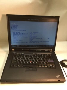 LOT OF 6 Lenovo ThinkPad R61 15" Laptop Intel Celeron - BOOT TO BIOS - MZ - Picture 1 of 6