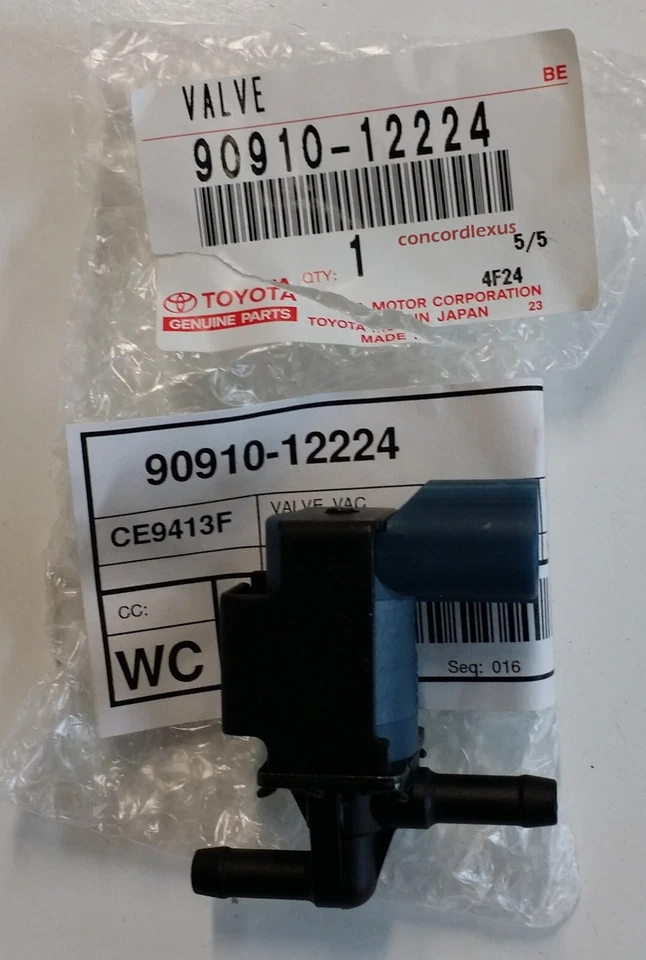 Válvula interruptor de vacío original Lexus 90910-12224 para GS300 GS400 GS430 IS300 SC430 Foto 1 de 1