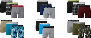 Hanes Originals Men’s Moisture-Wicking Stretch Cotton Boxer Briefs - Picture 1 of 11