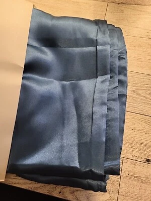 Lujosa funda de almohada de seda satinada suave ropa de cama funda de almohada estándar Queen Foto 1 de 4