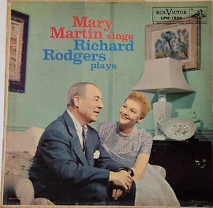 Vintage 1958 MARY MARTIN Sings RICHARD RODGERS Plays (Vinyl LP 12" 1958 RCA) - Picture 1 of 4