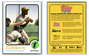 1973 TOPPS ROOKIE REPRINT ROBERTO CLEMENTE PIRATES (x5) - Picture 1 of 1