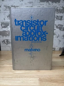 Transistor Circuit Approximations,second  Edition - Albert Paul Malvino Hard Cov - Picture 1 of 3