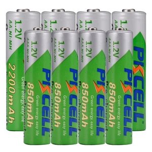Lot AA AAA Rechargeable Batteries 850mAh 2200mAh LSD NI-MH 1.2V Battery - Picture 1 of 6