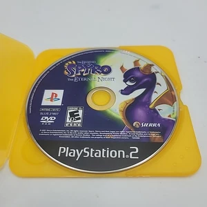 Legend of Spyro The Eternal Night (Sony PlayStation 2 PS2, 2007) solo disco - Foto 1 di 2