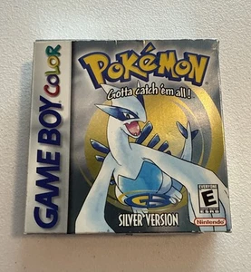 Pokemon Silver Version (Nintendo GameBoy Color) - Complete in Box Authentic Game - Foto 1 di 24