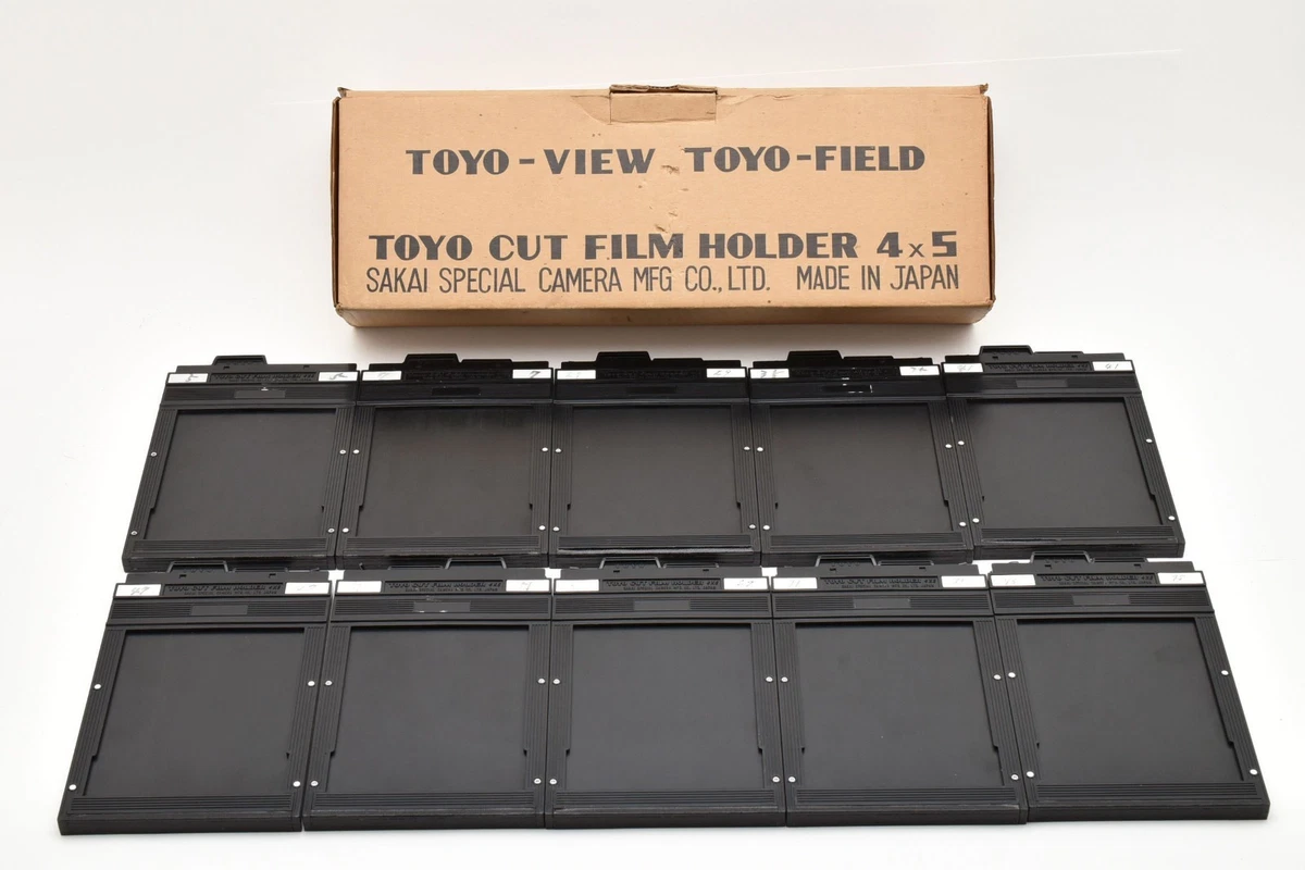 TOYO CUT FILM FOLDER 4×5 inch 5枚 シノゴ/No1 TOYO CUT FILM FOLDER 4×5 inch 5枚 シノゴ/No1 TOYO カットフィルム