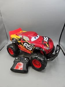 Disney Pixar Cars Lightning McQueen XRS 2.4 GHZ RC Car TURBO BOOST Racing 1:14 - Picture 1 of 11