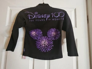 Camiseta Disney Spirit Juvenil Pequeña 5/6 100 Años Platino Celebración Brillo Puff - Imagen 1 de 6