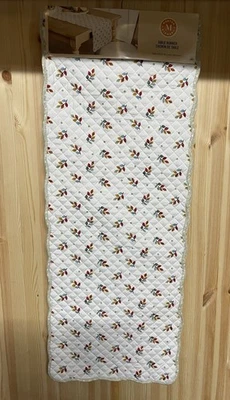 Martha Stewart Quilted Table Runner Autumn Fall Multi Color Leaves 14” x 72” NWT - Image 1 of 4