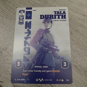 Star Wars Unlimited Secrets of Power Tala Durith Prestige 1065 Regular - Bild 1 von 3
