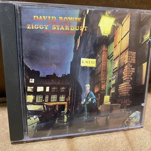 David Bowie CD The Rise and Fall of Ziggy Stardust Rock Ryko Bonus Tracks 1990 - Imagen 1 de 5