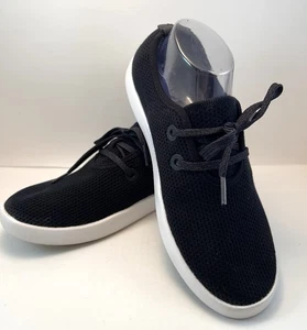 Allbirds Tree Skippers Women’s 10 Sneakers Black / White Lace Up Washable Mesh - Picture 1 of 12