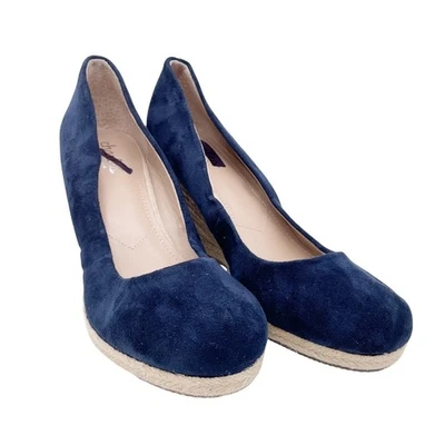 Alpargata de gamuza azul marino simple Charles By Charles David para mujer talla 9M Foto 1 de 4