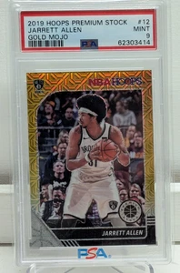 2019 Hoops Premium Stock Jarett Allen Gold Mojo #12  PSA 9  4/10  PSA POP 1 - Picture 1 of 5