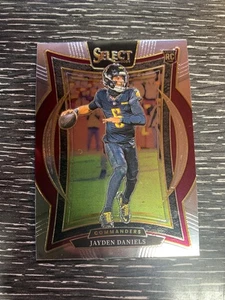 2024 Panini Select - Concourse Jayden Daniels #26 Base Prizm 5BF - Bild 1 von 2