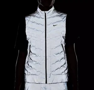 Men's L - Nike Run Division Therma-FIT ADV Reflective Running Vest FZ1131-035 - Picture 1 of 5