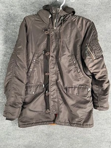 Alpha Industries Jacke Herren XL braun Parka extrem kaltes Wetter N-3B Fellkapuze - Bild 1 von 21