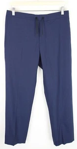 Sandro Pantaloni Uomo (Eu) 42 Misto Lana Vita Elasticizzata Slim Fit Blu - Foto 1 di 6