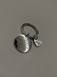Keyring Keychain - Only An Aunt Sister Friend Love Auntie Stocking Filler QZN - Picture 1 of 3