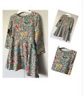 Kite age 2-3 years Pony Floral Print Skater dress Long sleeves organic Cotton