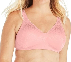 PLAYTEX 18 HOUR Bra NEW with Tags Lift and Support Gentle Peach Sz 42DD WireFr - Picture 1 of 4